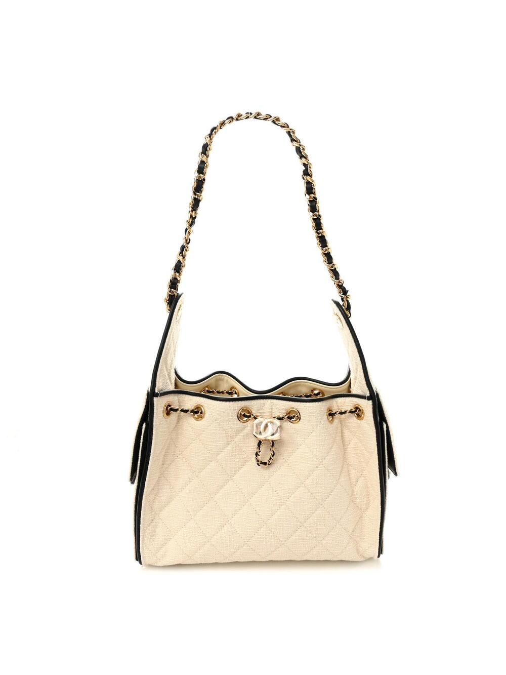 Canvas Calfskin Quilted Small Chanel 25 #330623C90B
